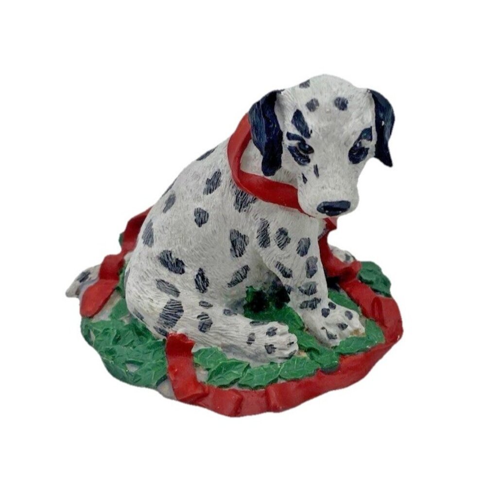Dalmatian Dog Silver Deer by Tom Rubel Christmas Animal Collection Figurine Pup